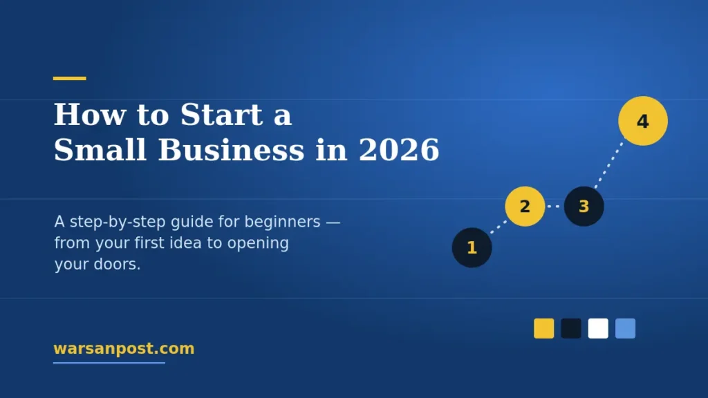 How to Start a Small Business in 2026: Step-by-Step Guide for Beginners
