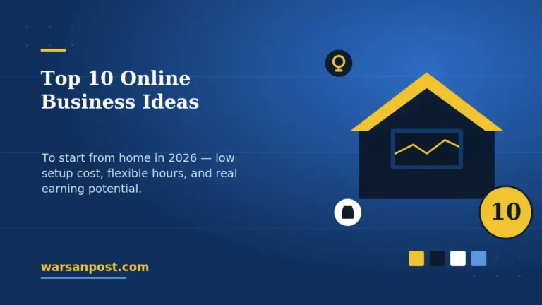 Top 10 Online Business Ideas to Start From Home in 202