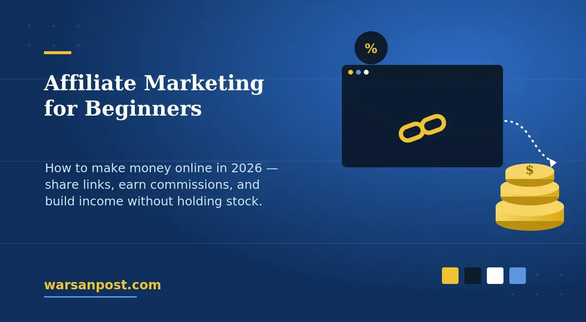 Affiliate Marketing for Beginners: How to Make Money Online in 2026?