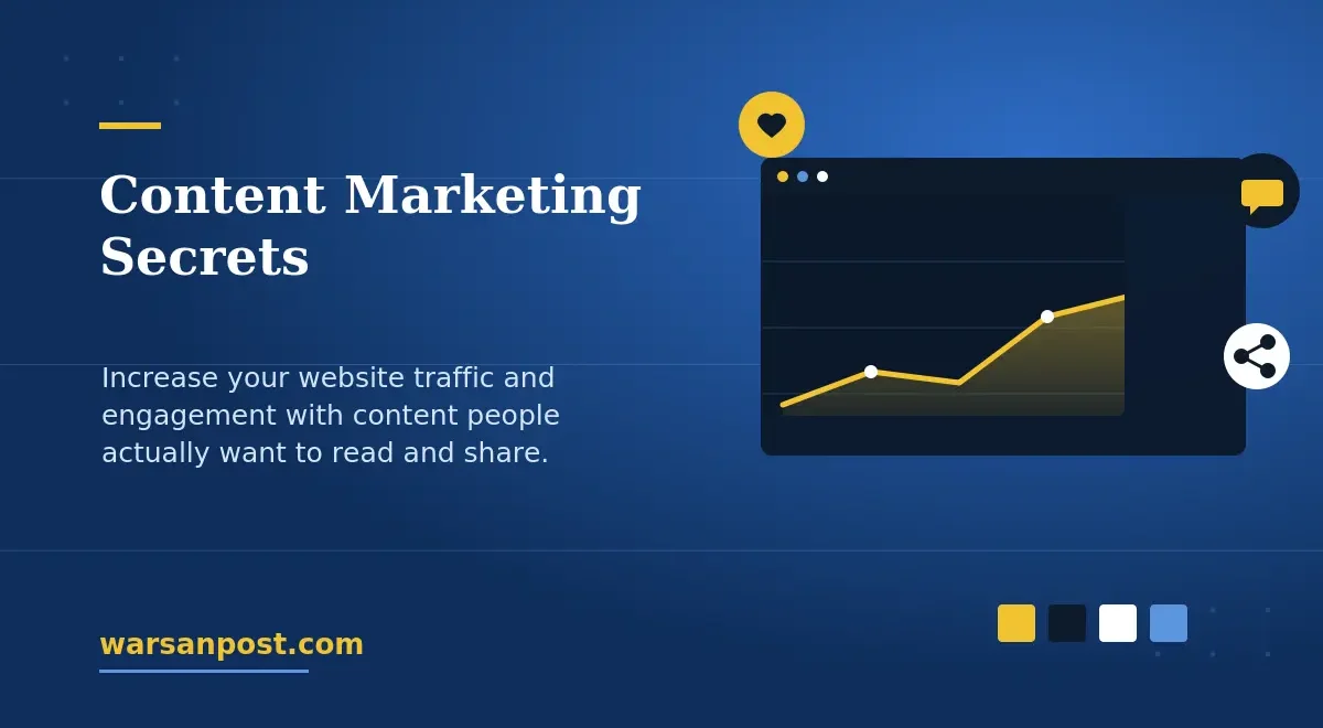 Content Marketing Secrets to Increase Website Traffic and Engagement